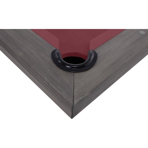 Billiard Table, Pool, Rasson Bedford, grey, 8 ft., Club Cloth yellow green