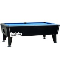 Billiard Table Dynamic Premier, Black, Pool, 9 ft, with coin validator and ball-return-system