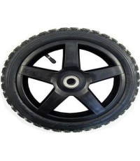 Wheel black 12.5x2.50-9 all terrain