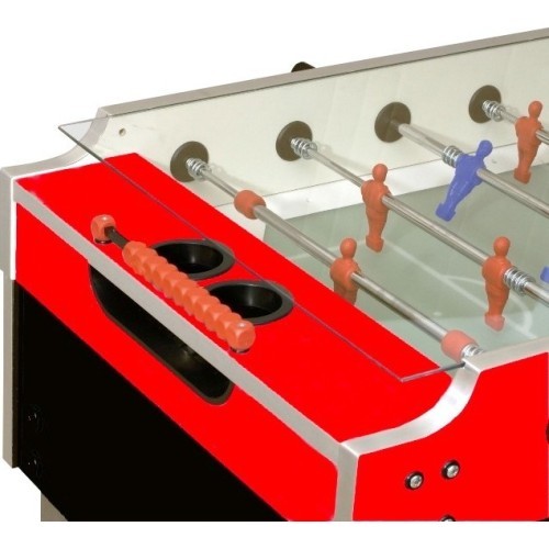 Soccer / Foosball Table, Garlando Master-Cup, with Coin Slot, incl. glass cover, Sport Professional