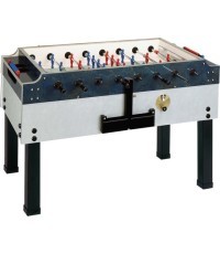 Настольный футбол Garlando Olympic Outdoor с монетоприёмником, стеклянная крышка, Sport Professional