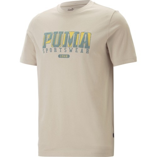Мужская футболка Puma Graphics Retro Tee Granola Cream 674486 88
