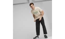 Puma Men's Graphics Retro Tee Granola Cream 674486 88