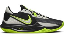 Мужские баскетбольные кроссовки Nike Precision VI Black White Green DD9535 009