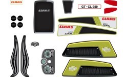 Рама XL – набор наклеек CLAAS