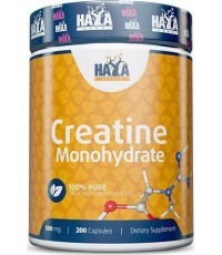 Haya Labs Sports Creatine Monohydrate 200 kaps. (kreatino monohidratas)