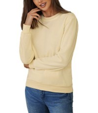 J.Style Women's Sweatshirt Beige 68W01-159