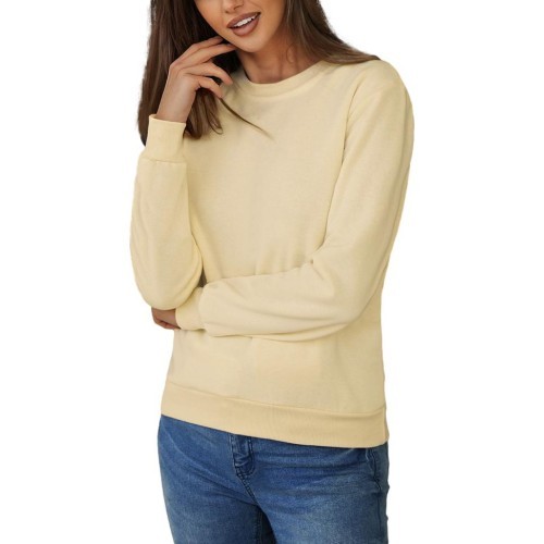 J.Style Women's Sweatshirt Beige 68W01-159