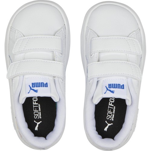 Детская обувь Puma Smash v2 Home School White 386201 02
