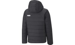 Куртка подростковая Puma Ess Hooded Padded чёрная 670559 01