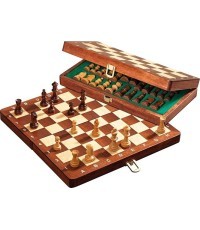 Kelioniniai šachmatai Philos Dlx, magnetiniai 26.5x13.5cm