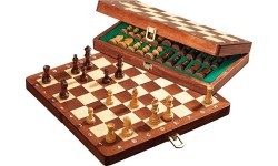 Travel Chess Set Philos Dlx magnetic 26.5 x 13.5 cm