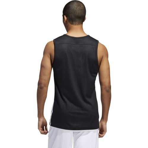 Adidas Basketball Jersey 3G Spee Rev Jrs Black White DX6385