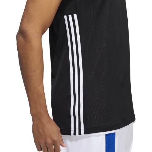 Adidas Basketball Jersey 3G Spee Rev Jrs Black White DX6385