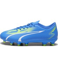 Футбольные бутсы Puma Ultra Play FG/AG Jr для подростков, Ultra Blue Green 107530 03