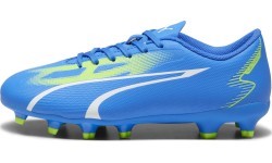 Puma Ultra Play FG/AG Jr Football Boots Junior Ultra Blue Green 107530 03