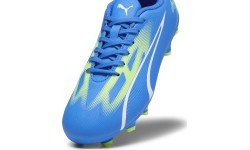 Футбольные бутсы Puma Ultra Play FG/AG Jr для подростков, Ultra Blue Green 107530 03