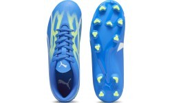 Puma Ultra Play FG/AG Jr Football Boots Junior Ultra Blue Green 107530 03