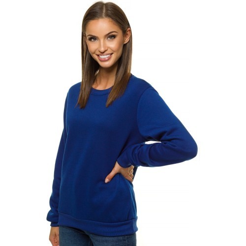 Флисовый джемпер женский J.Style Navy 68W01-66