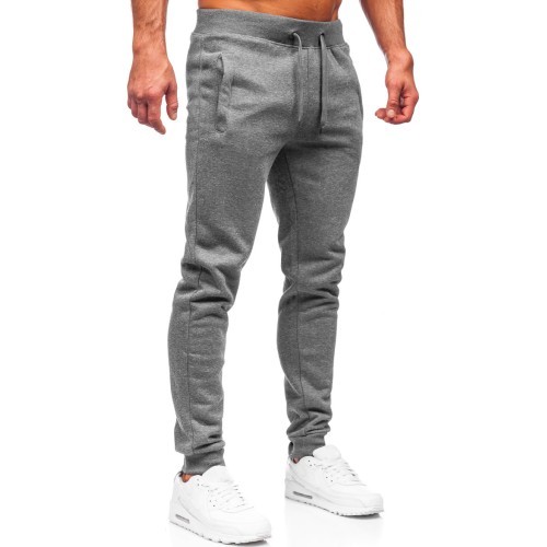 J.Style Men's Trousers Grey 68XW01-5