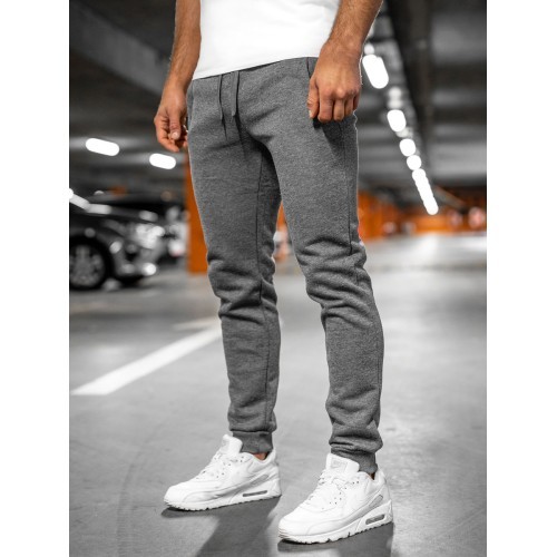 J.Style Men's Trousers Grey 68XW01-5