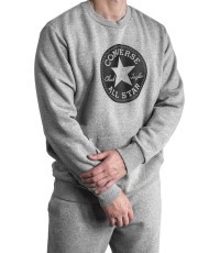 Толстовка Converse Chuck Patch Graphic Crew VGH Grey 10005825 035