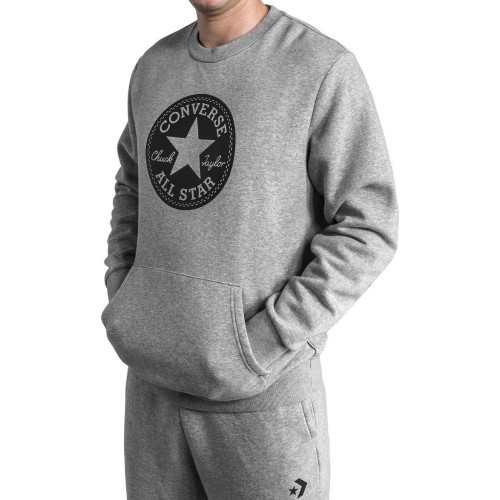 Толстовка Converse Chuck Patch Graphic Crew VGH Grey 10005825 035