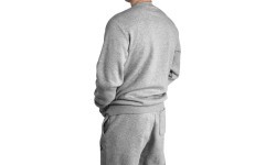 Converse Chuck Patch Graphic Crew Sweatshirt VGH Grey 10005825 035