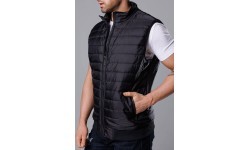 Мужской жилет J.Style Black 8MY77-1