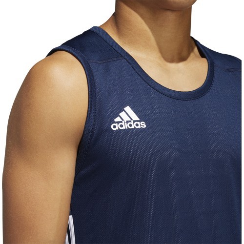Adidas Krepšinio Marškinėliai 3G Spee Rev Jrs Blue White DY6594