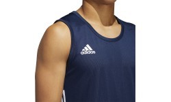 Adidas 3G Speed Rev Junior Basketball Jersey Blue White DY6594