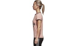 Adidas W Sid Slim Tee Pink Black CF1440