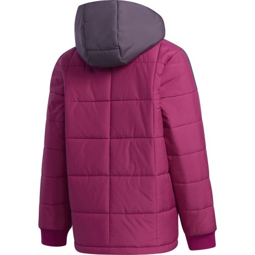 Куртка для девочек Adidas YK J Padding фиолетовая GM5611