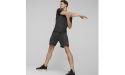 Puma Bėgimo Marškinėliai Vyrams Fit Taped Tee Black 523190 01