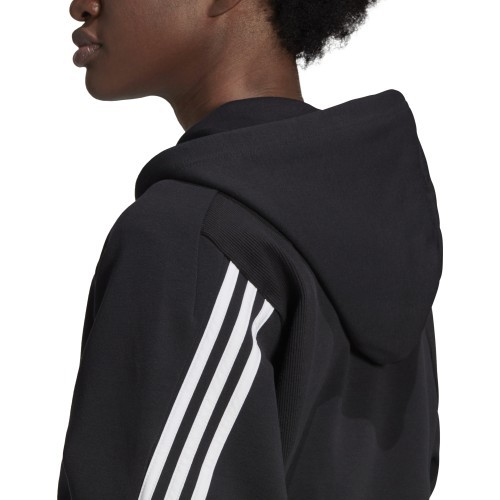 Adidas W FI 3S FZ Hoodie Women's Sweatshirt Black GL0339