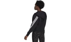 Adidas Džemperis Moterims W Fi 3s Fz Hoodie Black GL0339