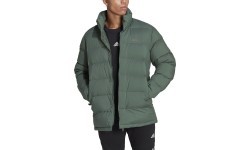 Мужская пуховая куртка Adidas Helionic Mid, зелёная, HG6282