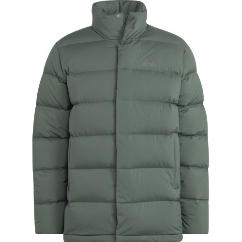 Adidas Helionic Mid Down Jacket for Men Green HG6282