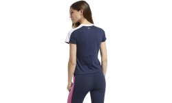 Reebok Te Linear Logo Deta Blue Women's Blouse