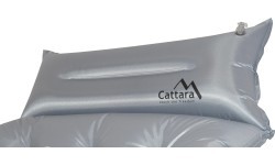 Самонадувающийся коврик с подушкой Cattara Midnight 180x66x4см