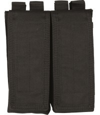 Juodas dvigubas AK-47 dėtuvių dėklas
