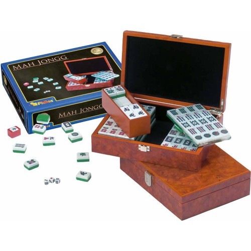 Игровой набор маджонг Philos, дизайнерская коробка, арабские обозначения 3166