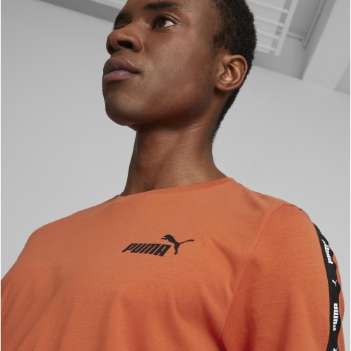 Мужская футболка Puma Ess+ Tape Tee Orange 847382 94