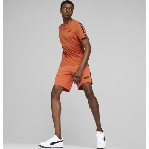 Puma Men's T-Shirt Ess+ Tape Tee Orange 847382 94