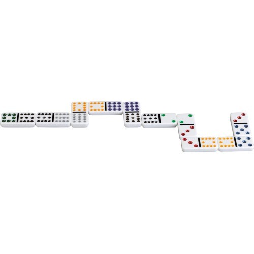 Domino žaidimas Philos Double 12, metalinė dėžutė, 3628