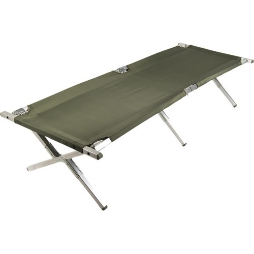 Складная алюминиевая раскладушка 210x70 см