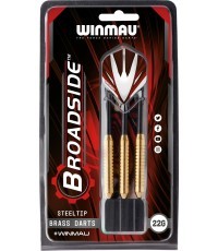 Žalvarinės smiginio strėlytės Winmau Broadside 22 g