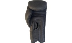 Buffalo Leather boxing gloves black 14oz