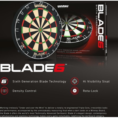 Dartboard Winmau Blade 6 