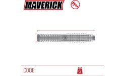 Дротики для дартса Winmau Maverick, 80% вольфрама, стальной наконечник